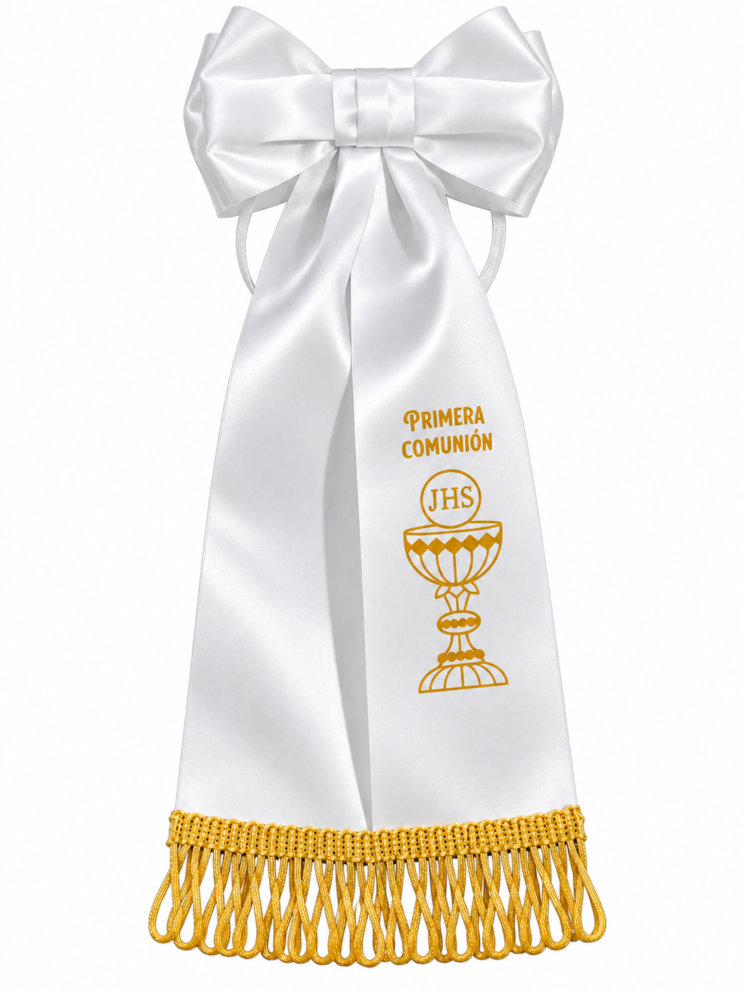 Brazalete Primera Comunion blanco