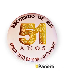Chapitas para Cumpleaños (Valor por docena)