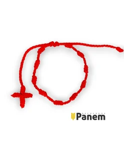Pulsera denario color rojo
