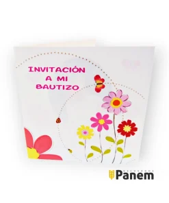 Santito e invitacion con foto (Valor por docena)