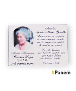 Santitos de Agradecimiento/conmemoración (Valor por docena)
