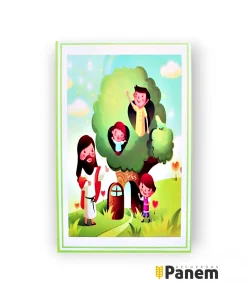 Santitos Jesus con niños en el árbol (Valor por docena)