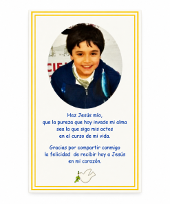 Santitos con foto niño (Valor por docena)