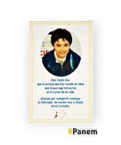 Santitos con foto niño (Valor por docena)