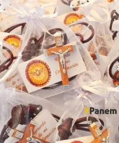 Pack Tarjetas – Crucifijo con cordon-Recuerdos (Valor por docena)