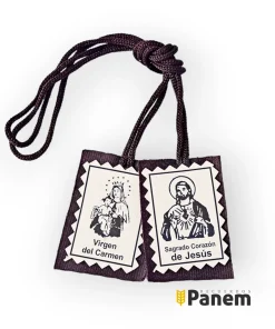 Escapulario Virgen del Carmen - tela