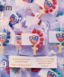Pack Tarjetas–Denarios-Colegios-Encuentro en Cristo-Eucaristia (Valor por docena)