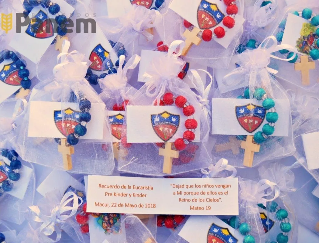 Pack Tarjetas–Denarios-Colegios-Encuentro en Cristo-Eucaristia (Valor por docena)