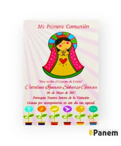 Magneto Virgencita plis Primera Comunion (Valor por docena)