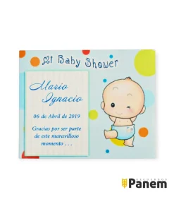 Magneto Baby Shower niño (Valor por docena)