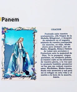 Estampa de la Medalla Milagrosa/Virgen de los Rayos (Valor por 100 unidades)