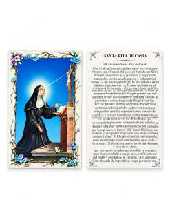 Estampas Santa Rita de Casia (Valor por 100 unidades)