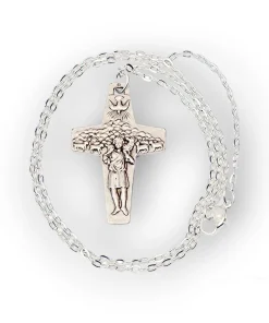 Cruz del Buen Pastor con gargantilla 4 x 2,5cm