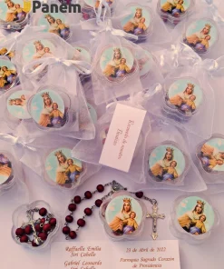 Denarios perfumados y tarjeta personalizada (Valor por docena)