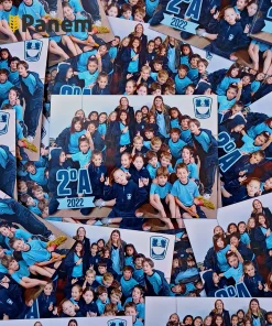 Magnetos colegio con foto del curso (Valor por docena)