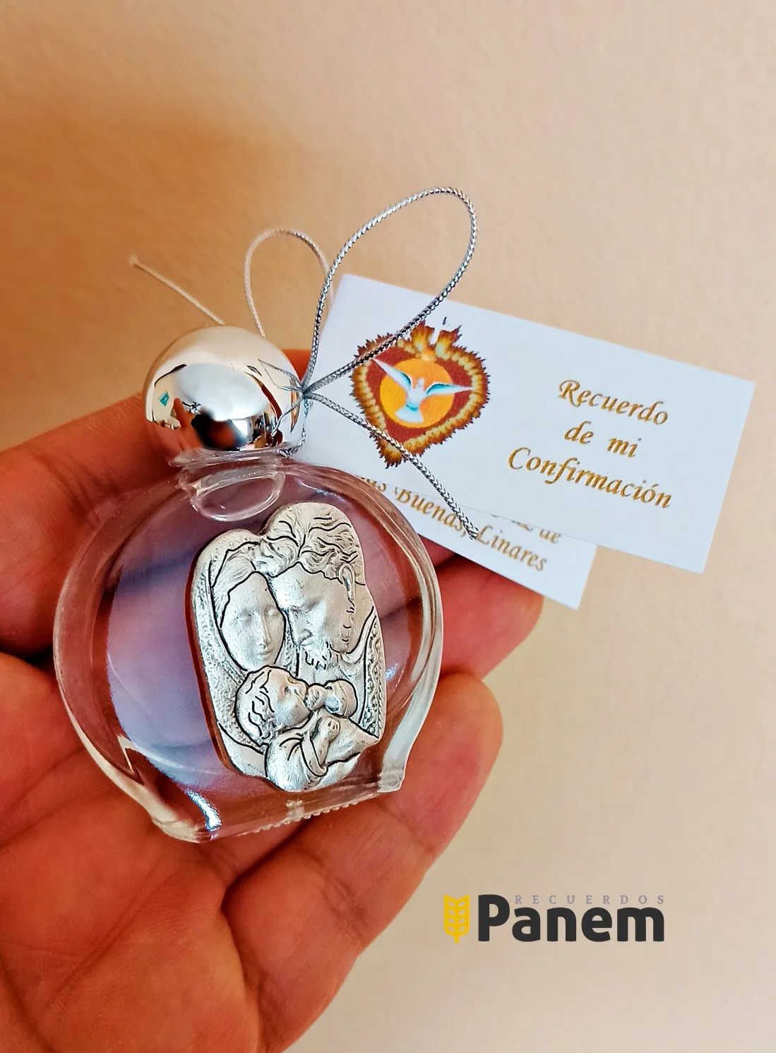 Botellas de agua bendita Sagrada Familia (Valor por docena) - Imagen 3