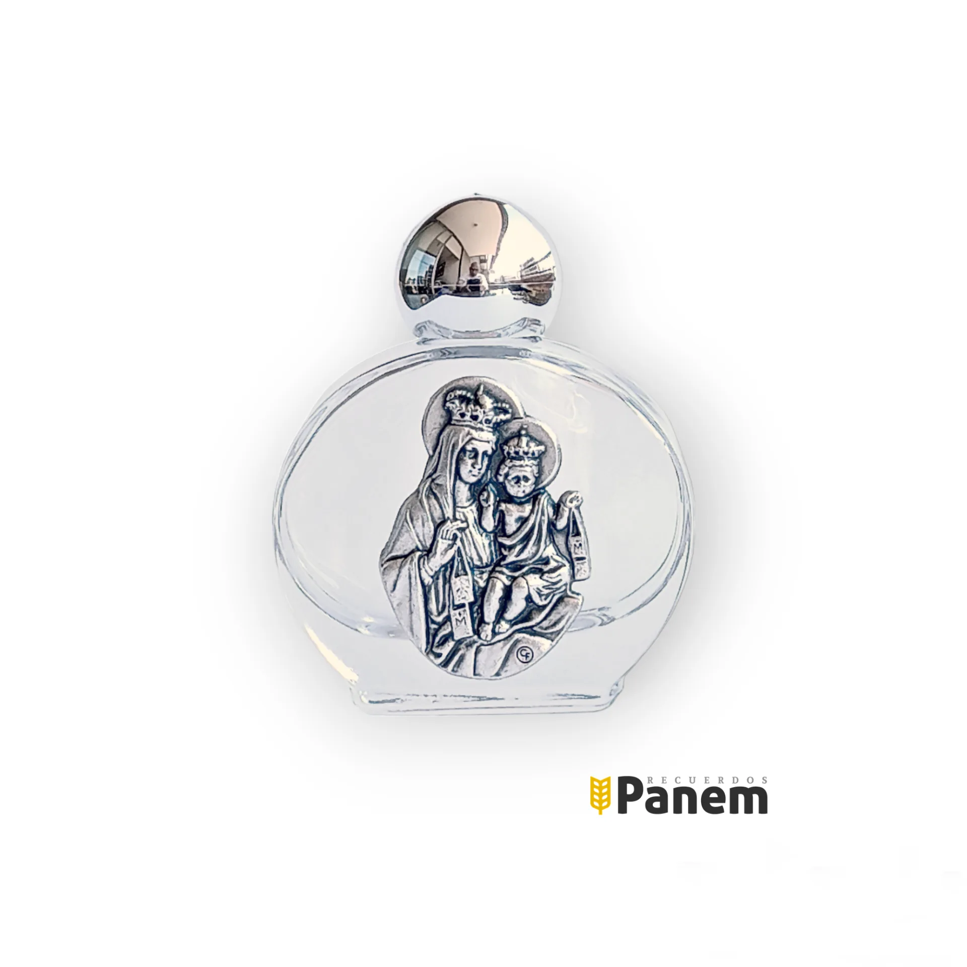 Botellas de agua bendita Virgen del Carmen (Valor por docena) - Imagen 2