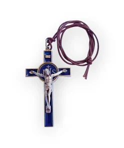 Crucifijo JHS metálico italiano