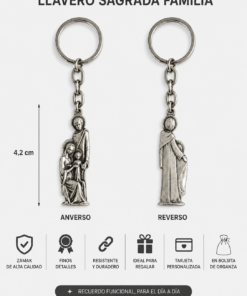 Llaveros Sagrada Familia (Valor por docena)