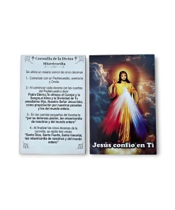 Estampas Coronilla de la Divina Misericordia (100 unidades)