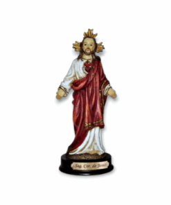 Estatuilla del Sagrado Corazón de Jesús 12,5cm