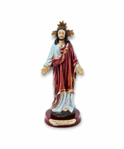 Estatuilla del Sagrado Corazón de Jesús 20cm