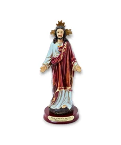 Estatuilla del Sagrado Corazón de Jesús 20cm