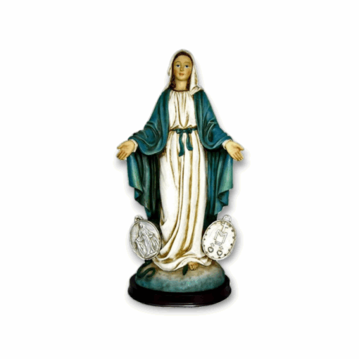 Estatuilla Virgen de la Medalla Milagrosa 40cm