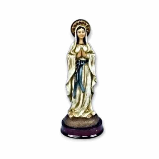 Estatuilla Virgen de Lourdes 12cm