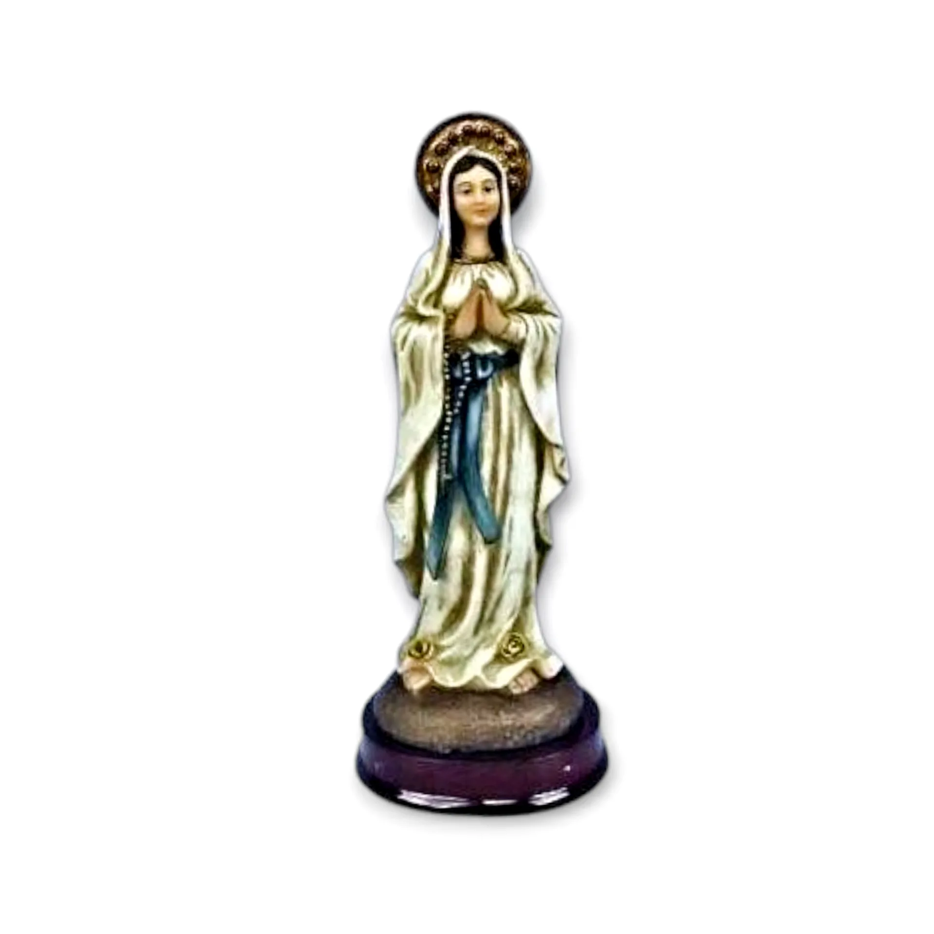 Estatuilla Virgen de Lourdes 12cm