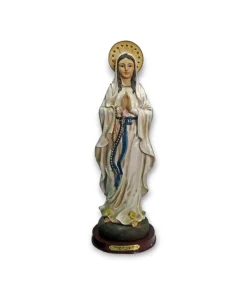 Estatuilla Virgen de Lourdes 20cm