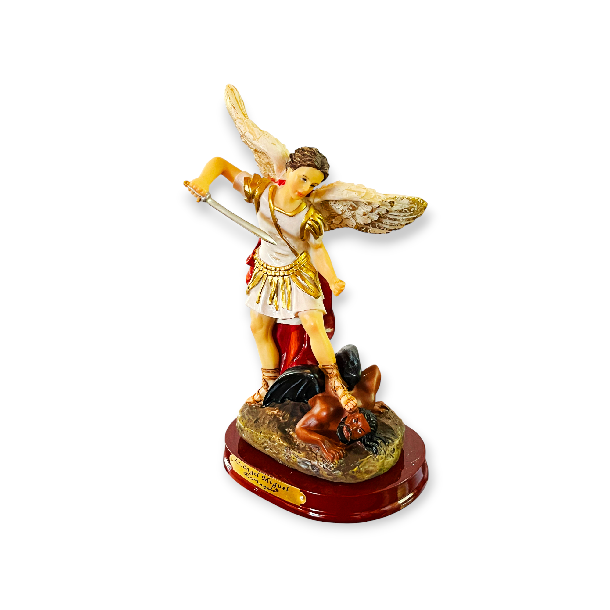 Estatuilla San Miguel Arcángel 20cm