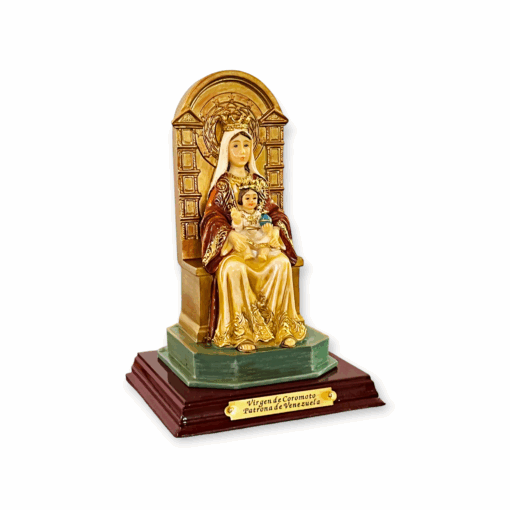 Estatuilla Virgen de Coromoto 12cm - Imagen 2