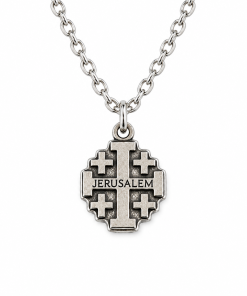Cruz de Jerusalén metal