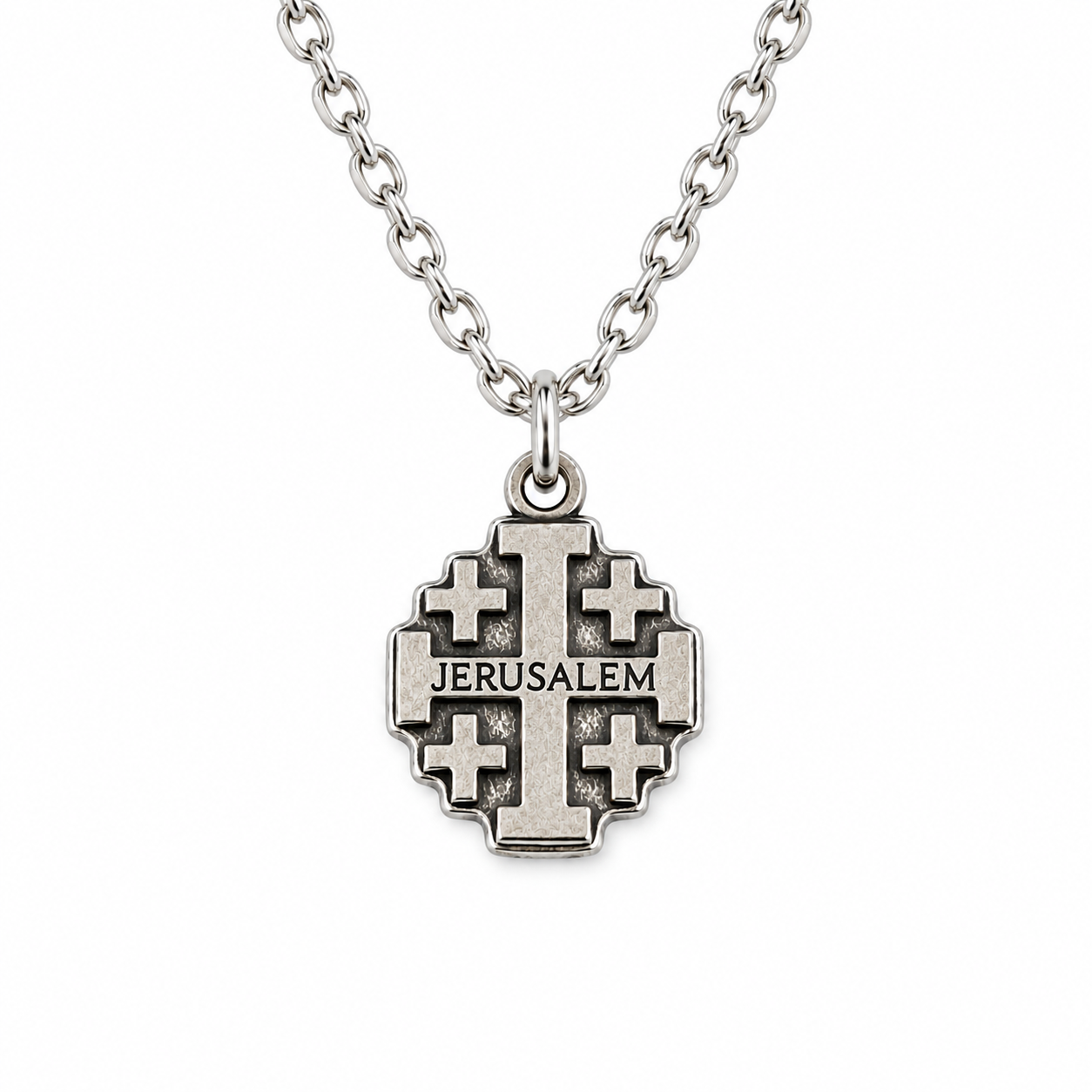 Cruz de Jerusalén metal