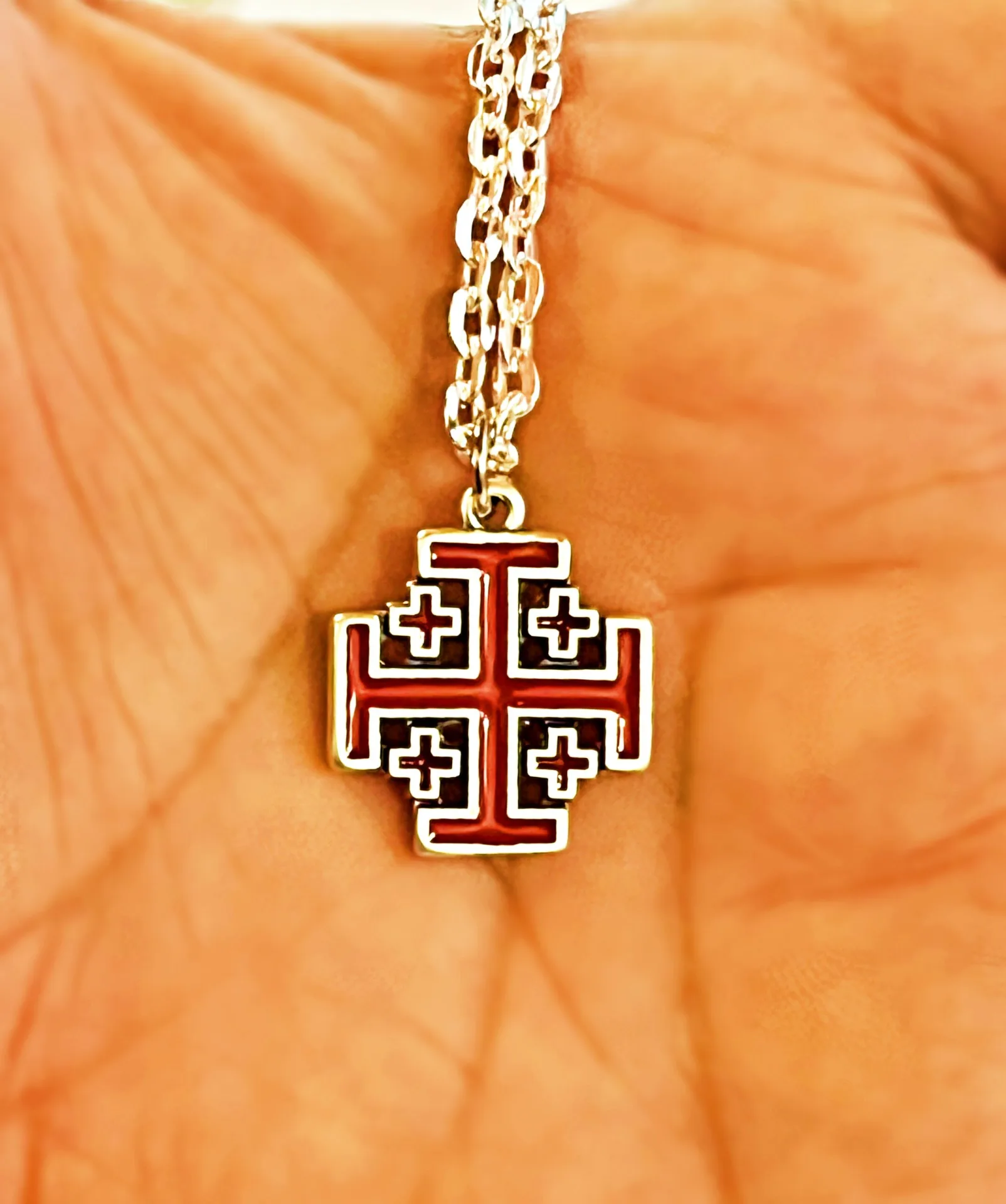 Cruz de Jerusalén roja - Imagen 3