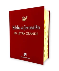 Biblia de Jerusalén, letra grande y tapa dura, 5 edición