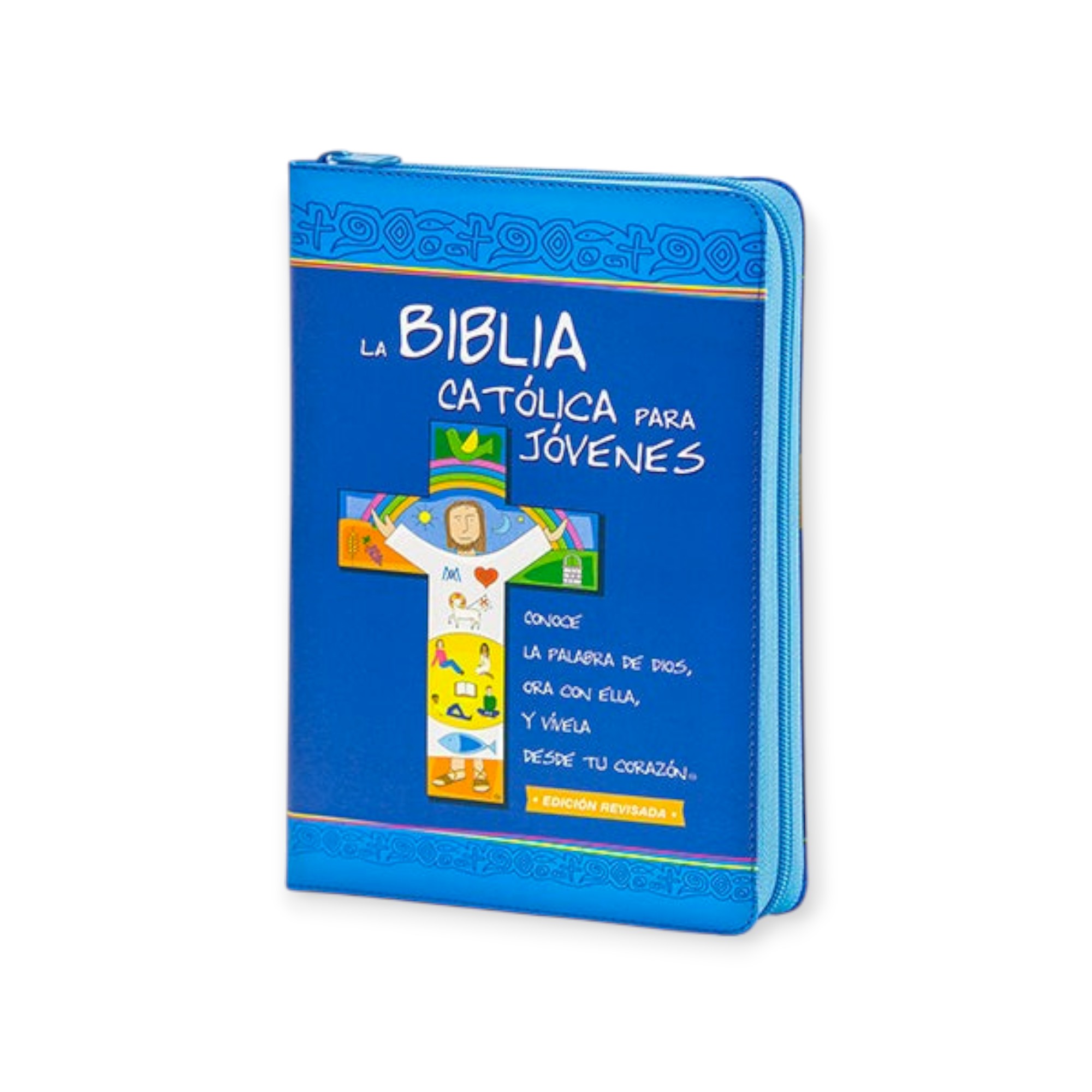 La Biblia Católica para Jóvenes - estuche con cremallera