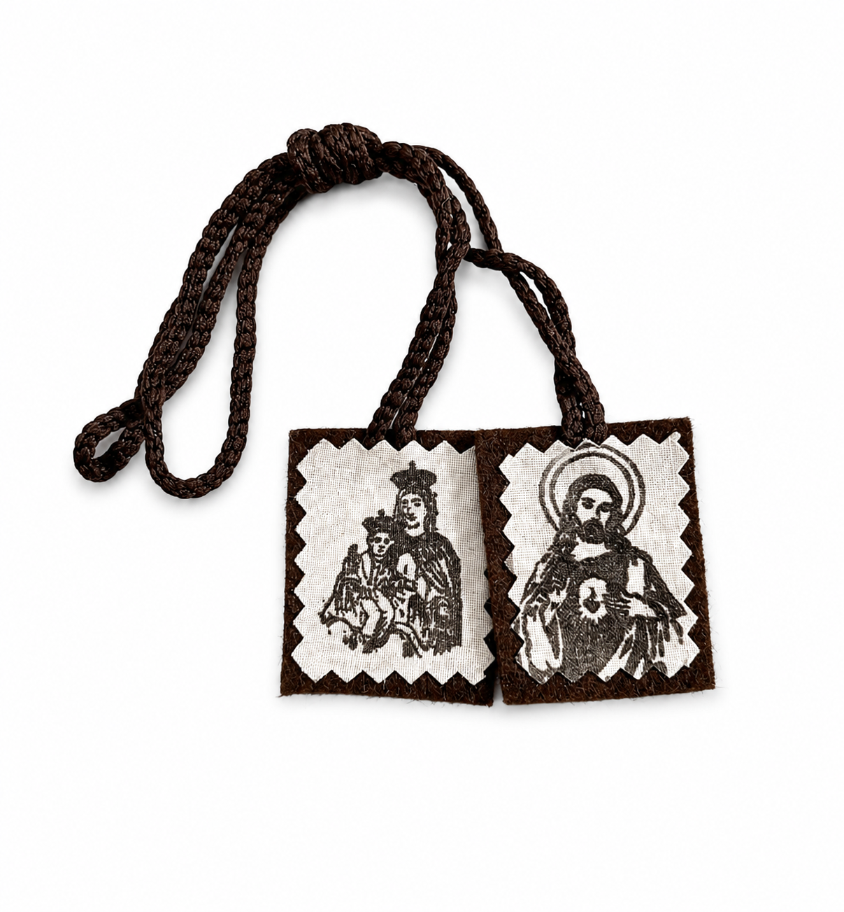 Escapulario Virgen del Carmen todo tela